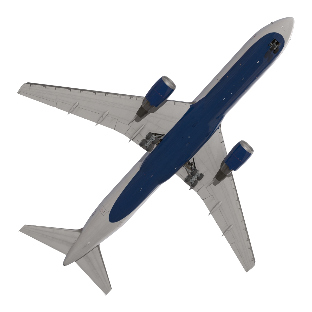 3D model Boeing 767 300 Delta Air Lines