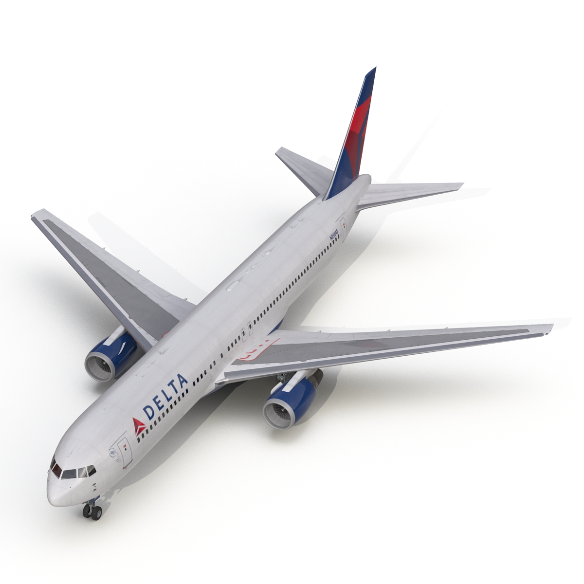 3D model Boeing 767 300 Delta Air Lines