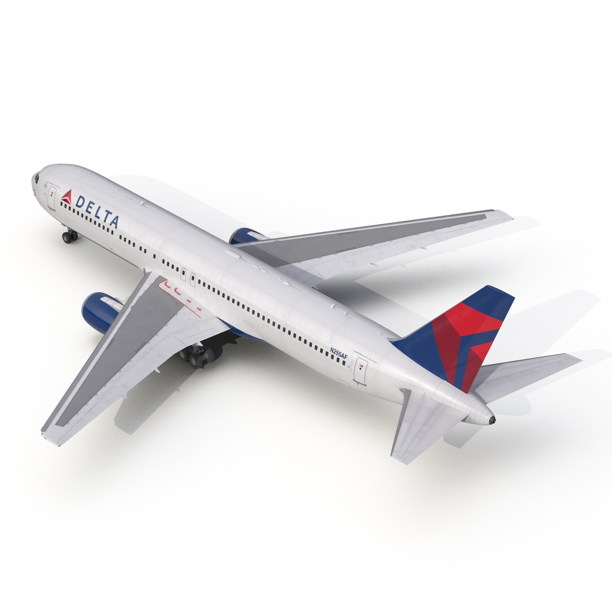 3D model Boeing 767 300 Delta Air Lines