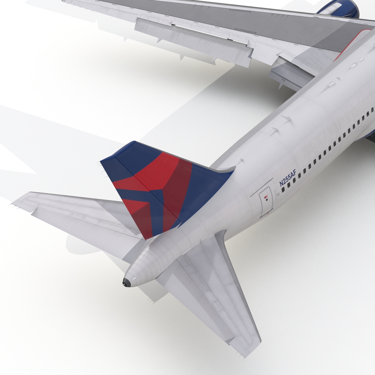 3D model Boeing 767 300 Delta Air Lines