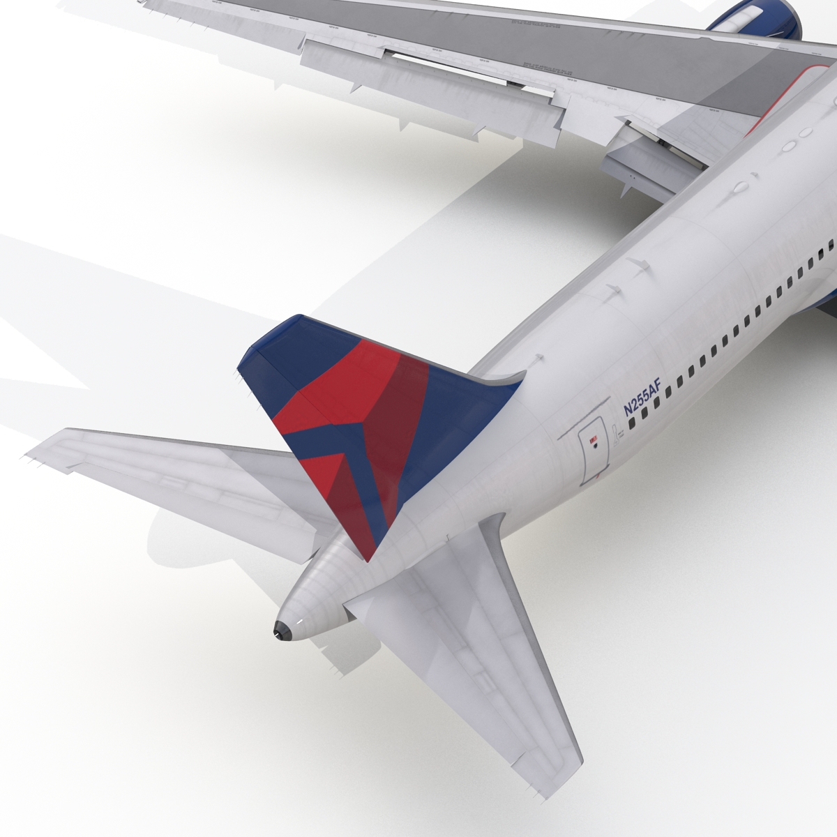 3D model Boeing 767 300 Delta Air Lines