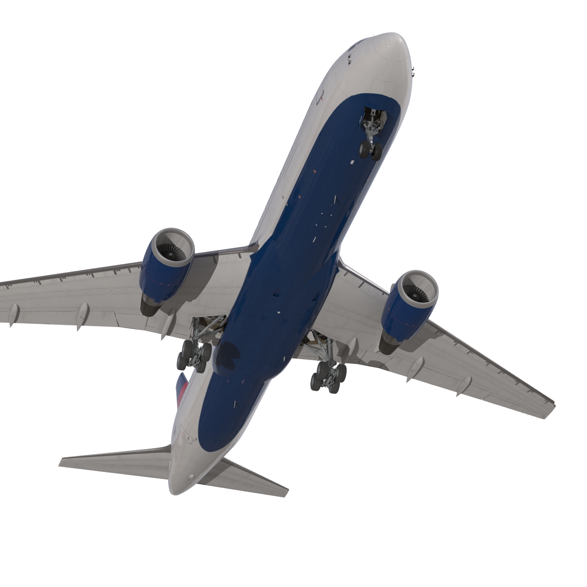 3D model Boeing 767 300 Delta Air Lines