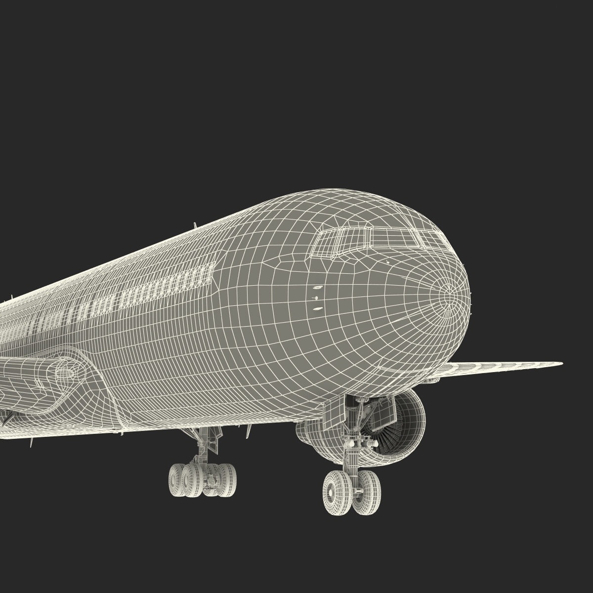 3D model Boeing 767 300 Delta Air Lines