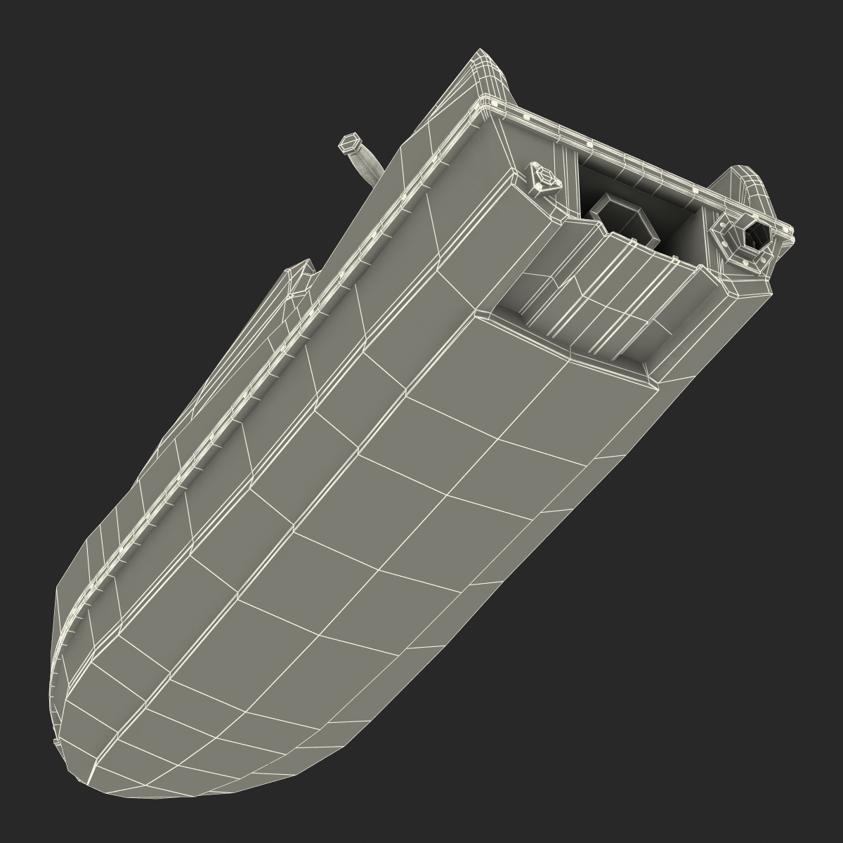 Sport Water Scooter Rigged Generic 3D model