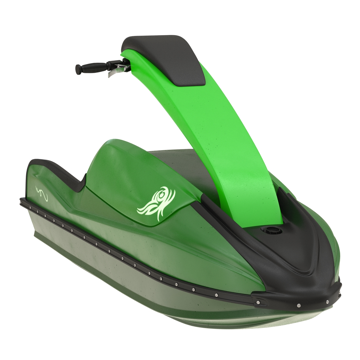 3D Sport Water Scooter Rigged Generic 2