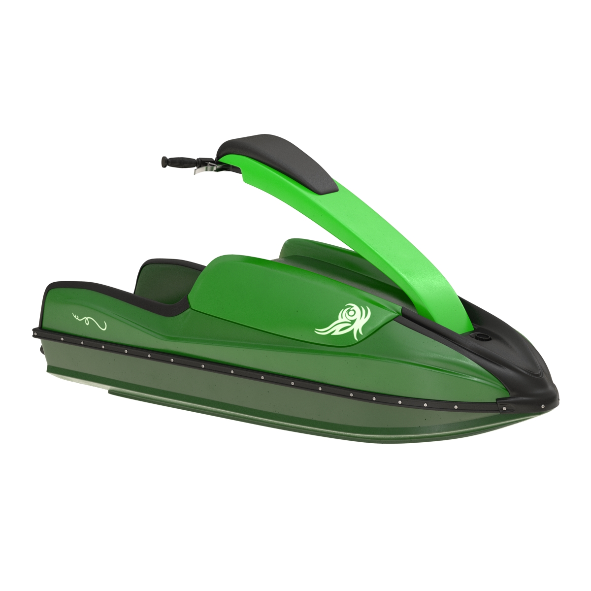 3D Sport Water Scooter Rigged Generic 2