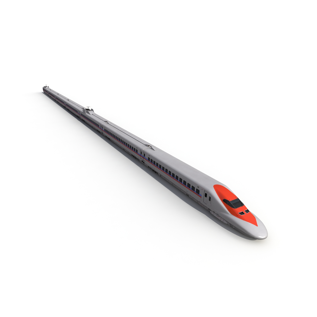 Speed Train Generic 3D model