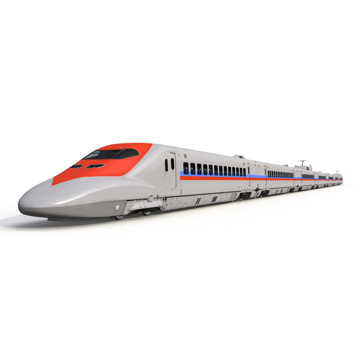 Speed Train Generic 3D model