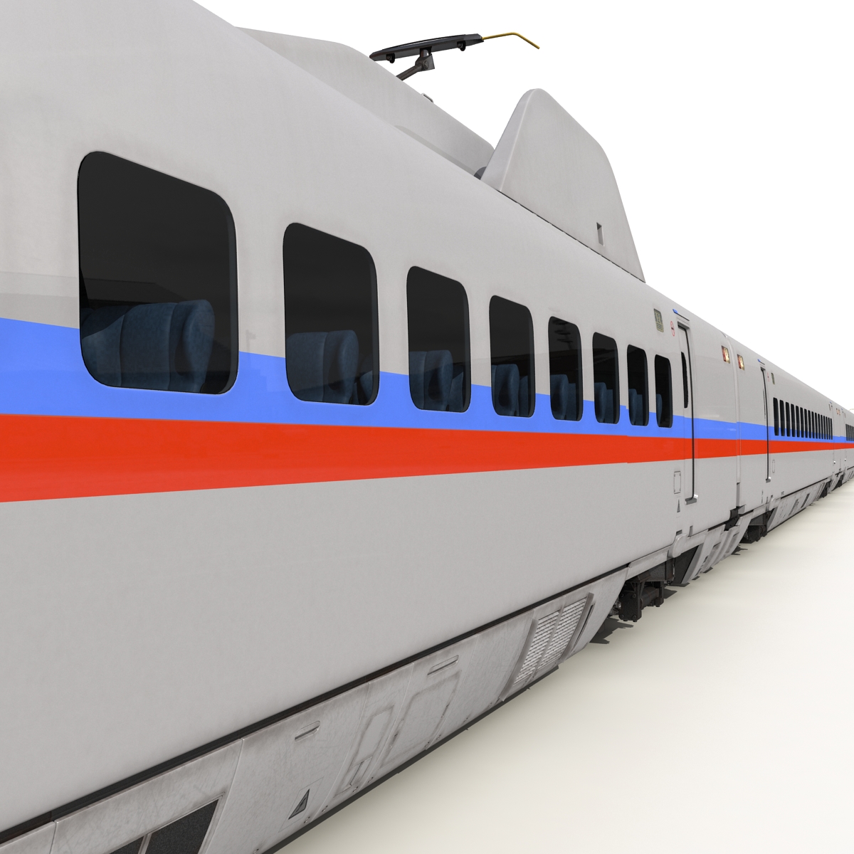 Speed Train Generic 3D model