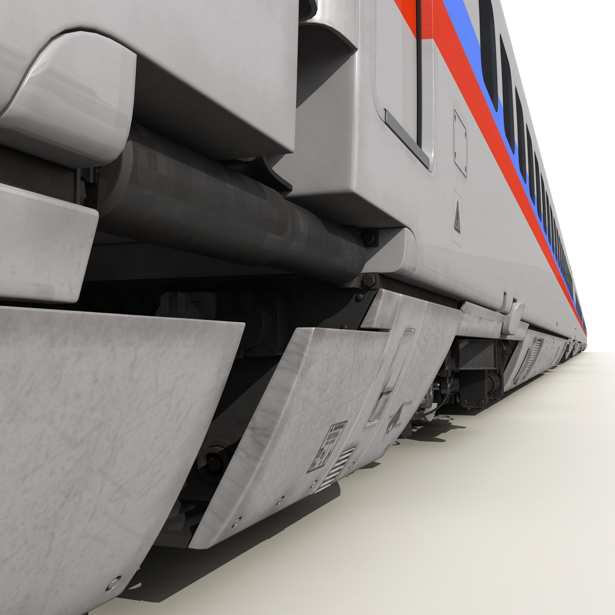 Speed Train Generic 3D model