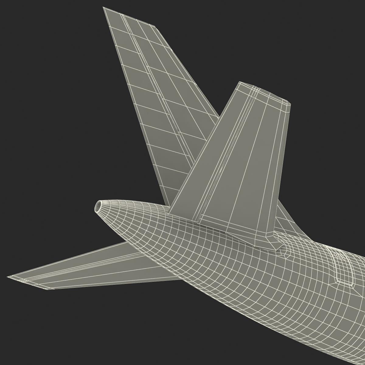 Boeing 757 300 UPS Airlines Rigged 3D model