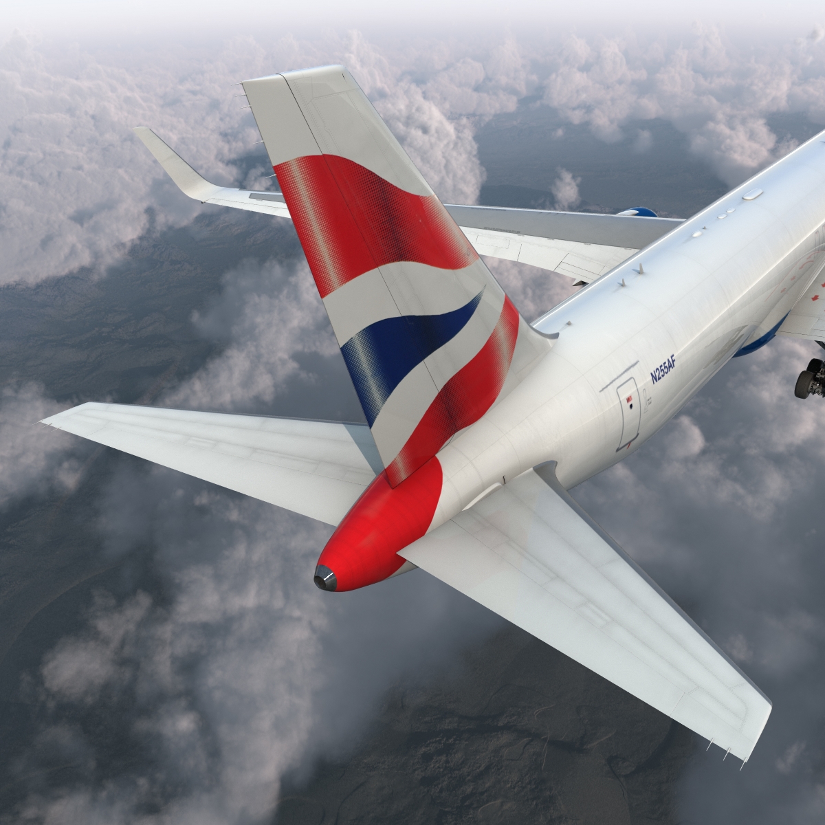 3D Boeing 767 300F British Airways