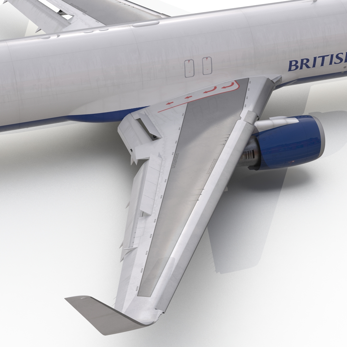 3D Boeing 767 300F British Airways