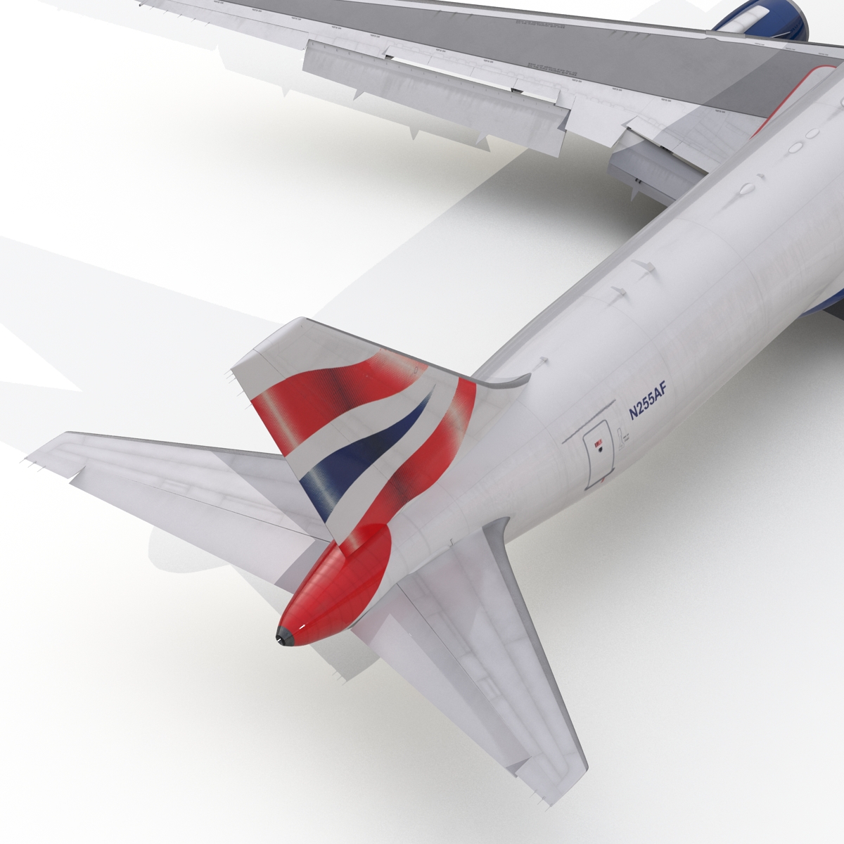 3D Boeing 767 300F British Airways