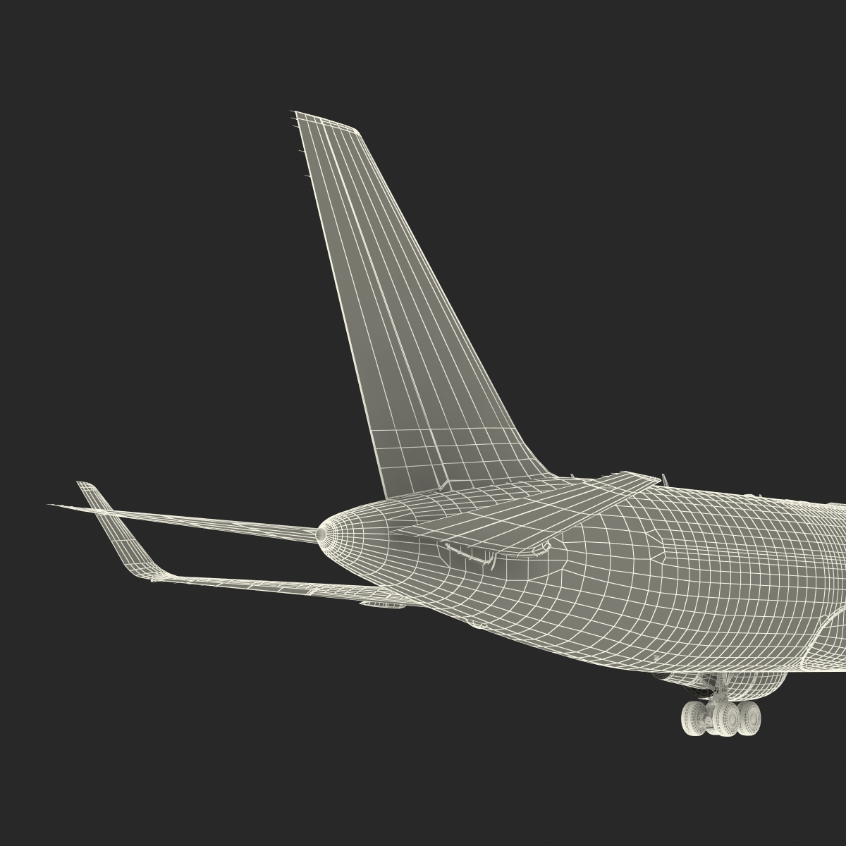 3D Boeing 767 300F British Airways Rigged model