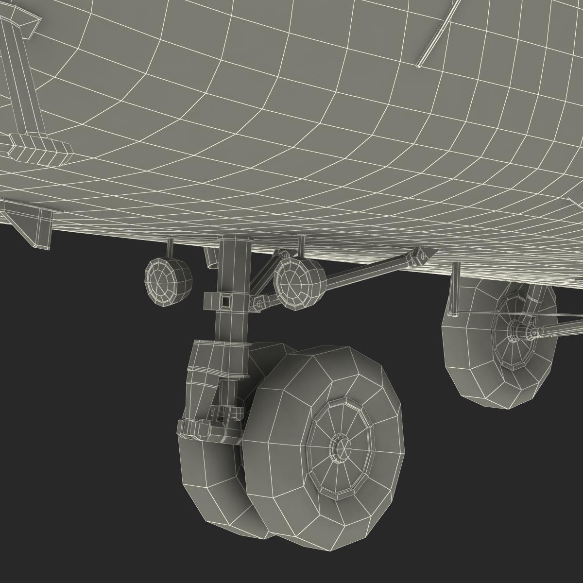 3D Mi 8 Hip United Nations Medium Transport Helicopter