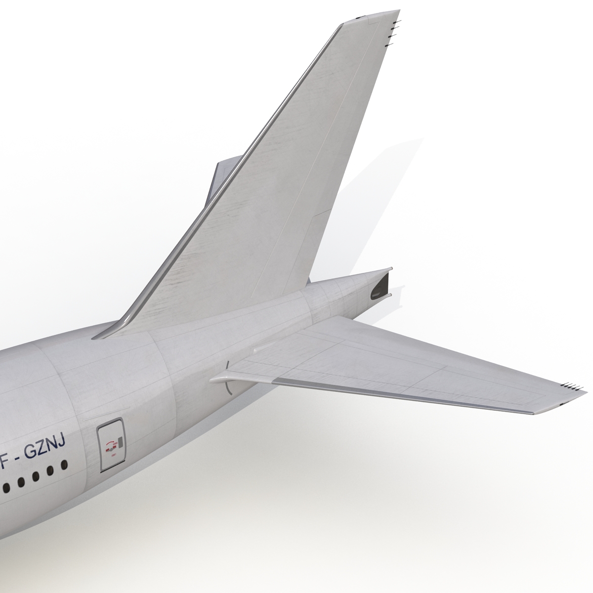 3D Boeing 777 8x Generic