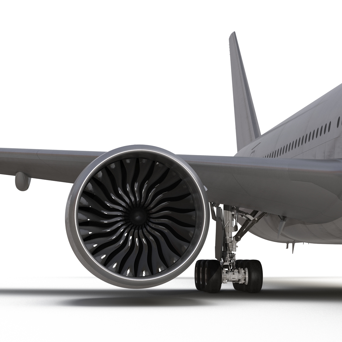 3D Boeing 777 8x Generic