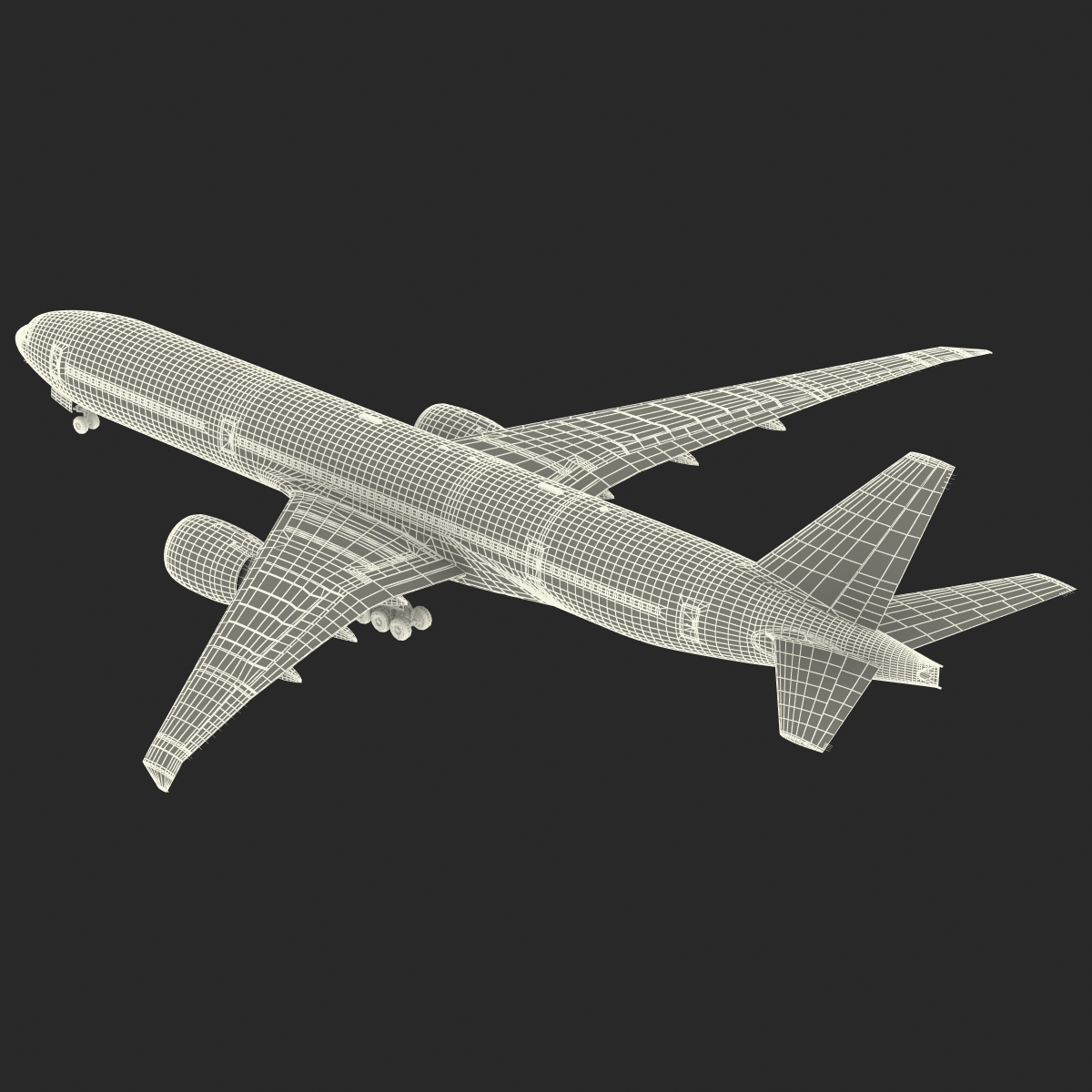 3D Boeing 777 8x Generic