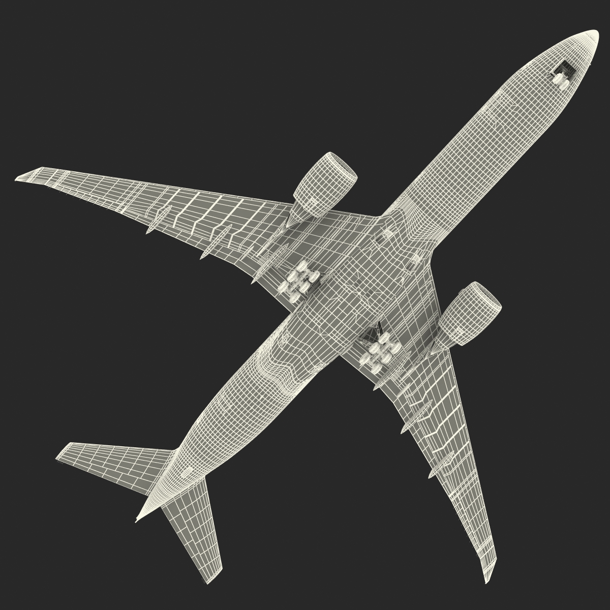 3D Boeing 777 8x Generic