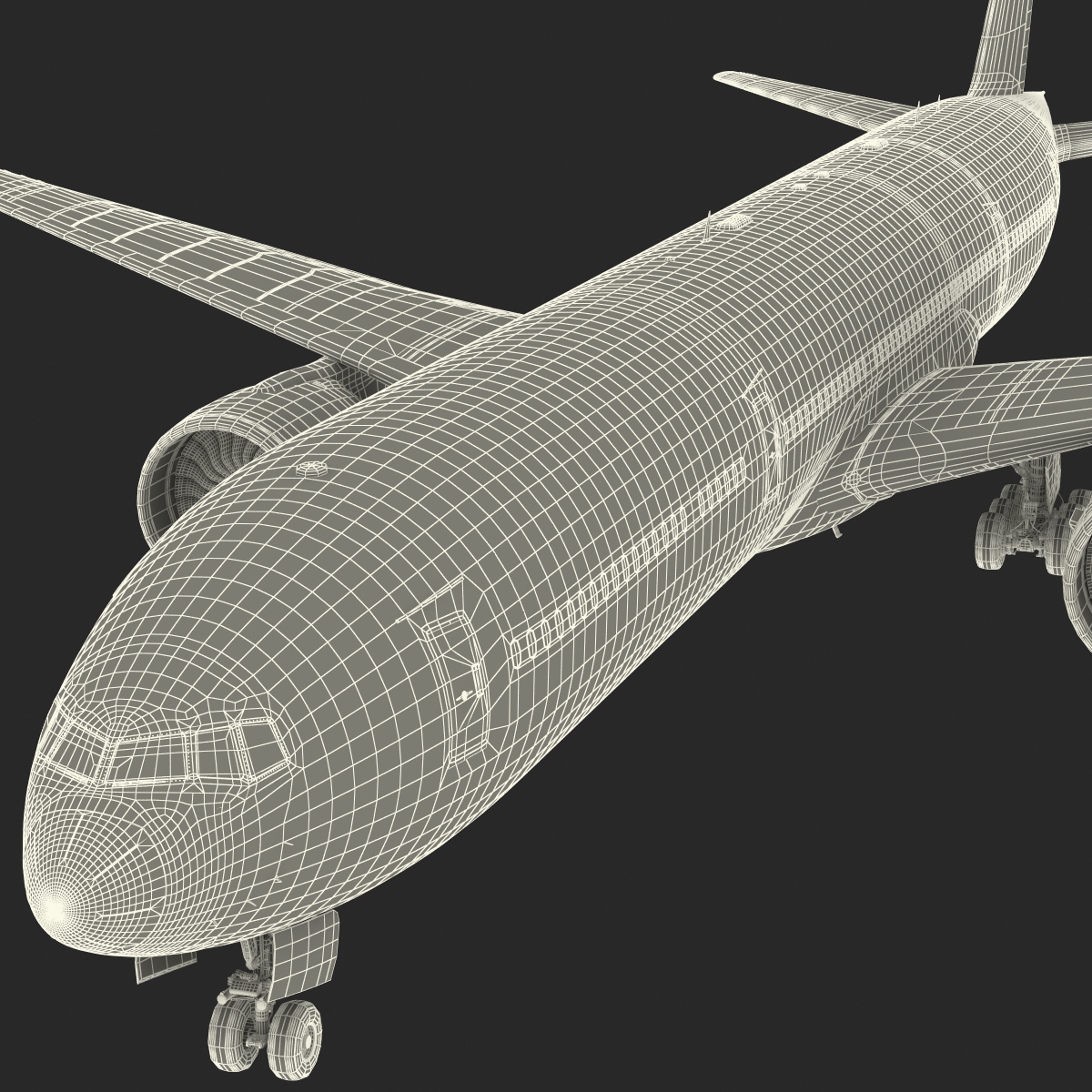 3D Boeing 777 8x Generic