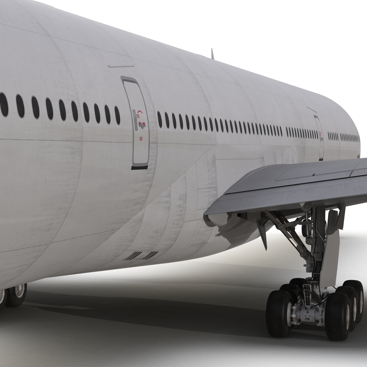 3D Boeing 777 8x Generic Rigged model