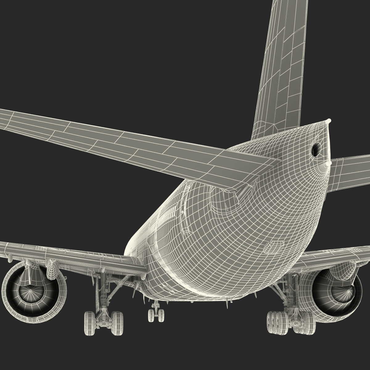 3D Boeing 777 8x Generic Rigged model