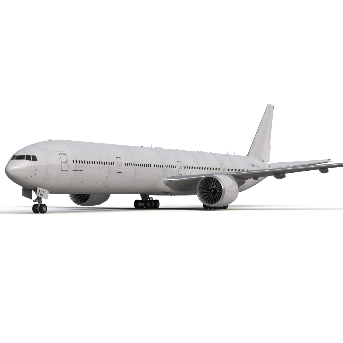 3D Boeing 777 9x Generic