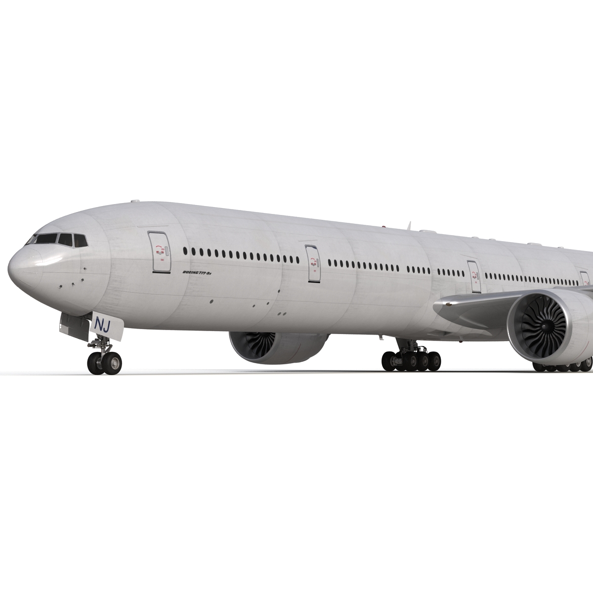 3D Boeing 777 9x Generic