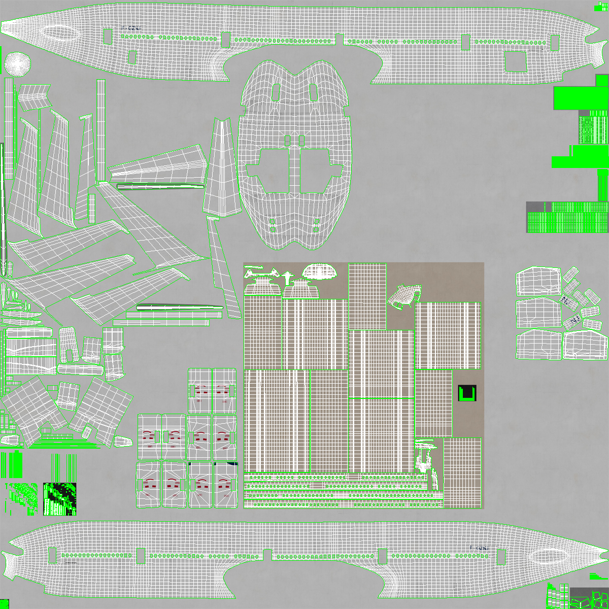 3D Boeing 777 9x Generic