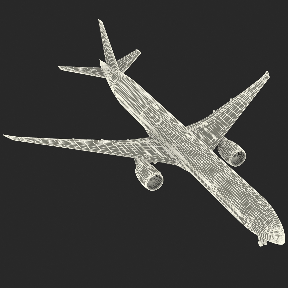 3D Boeing 777 9x Generic