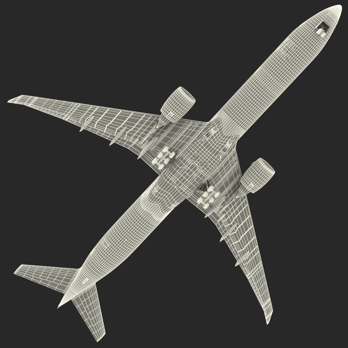 3D Boeing 777 9x Generic