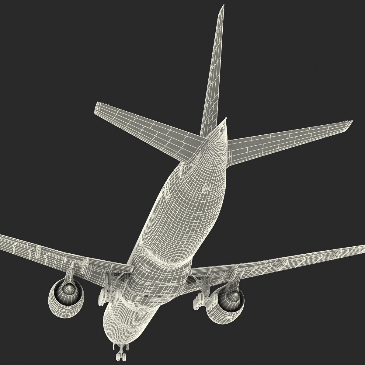 3D Boeing 777 9x Generic