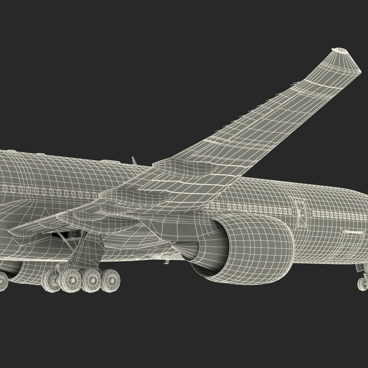 3D Boeing 777 9x Generic