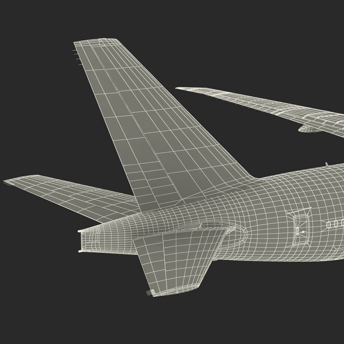 3D Boeing 777 9x Generic