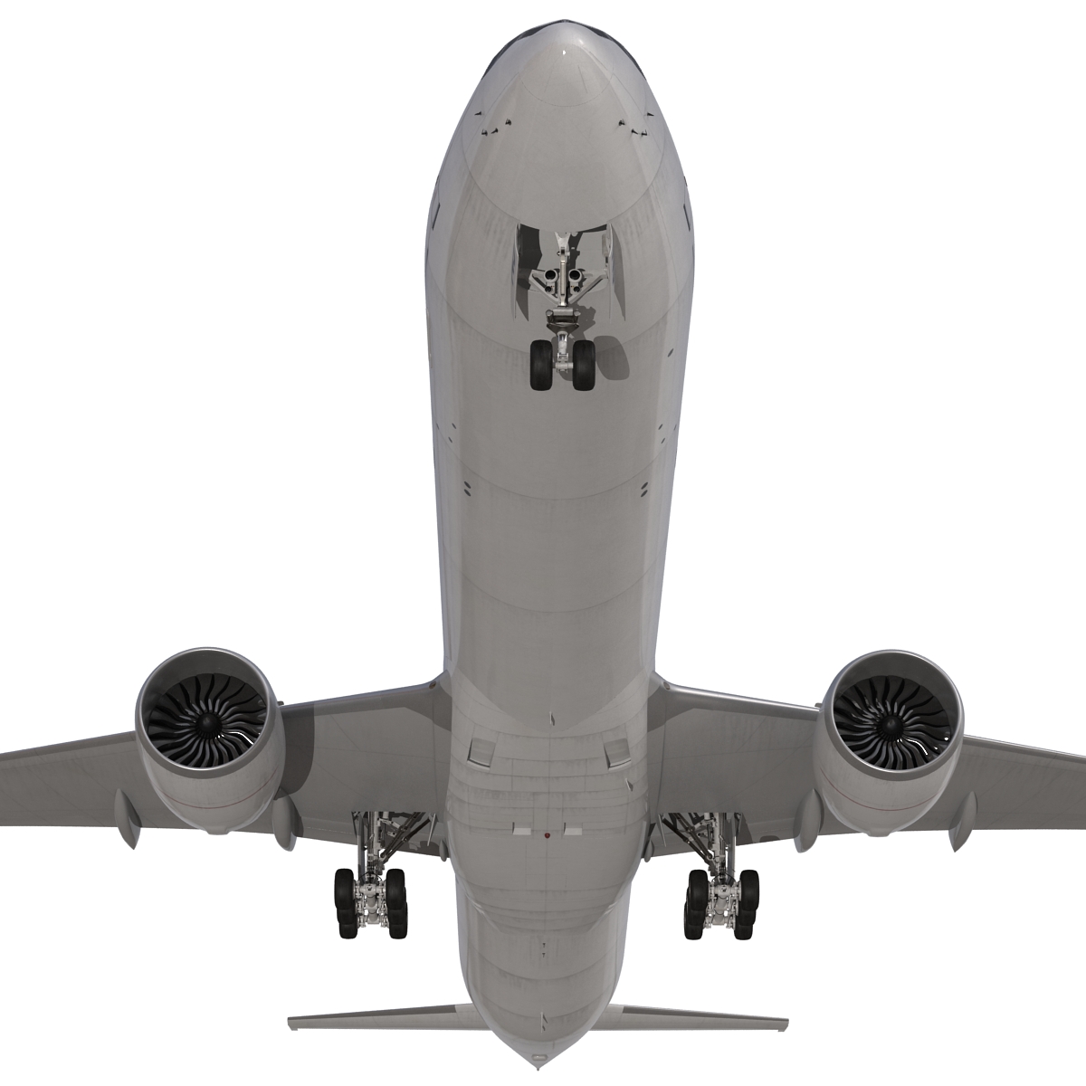 3D Boeing 777 9x Generic Rigged model