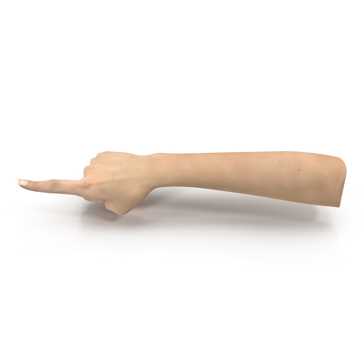 3D model Female Hand 3 Pose 5