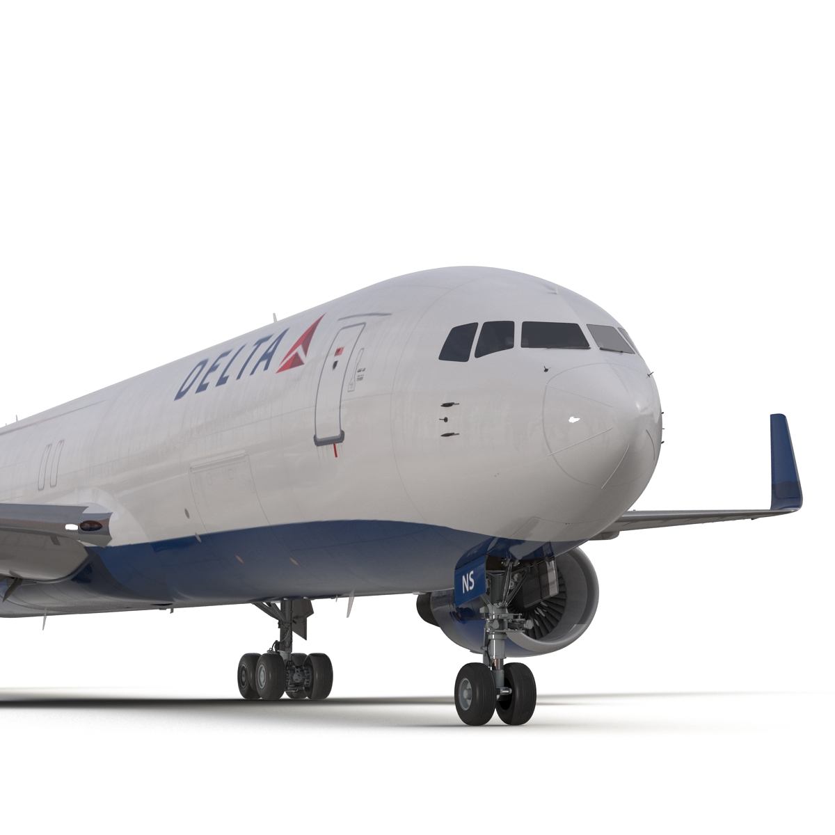 3D Boeing 767 300F Delta Air Lines