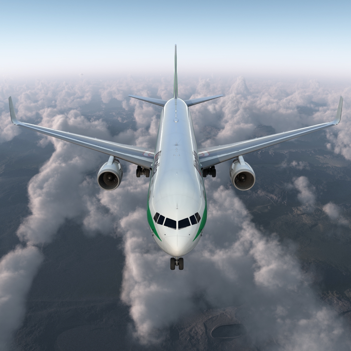 Boeing 767 300F Alitalia 3D model