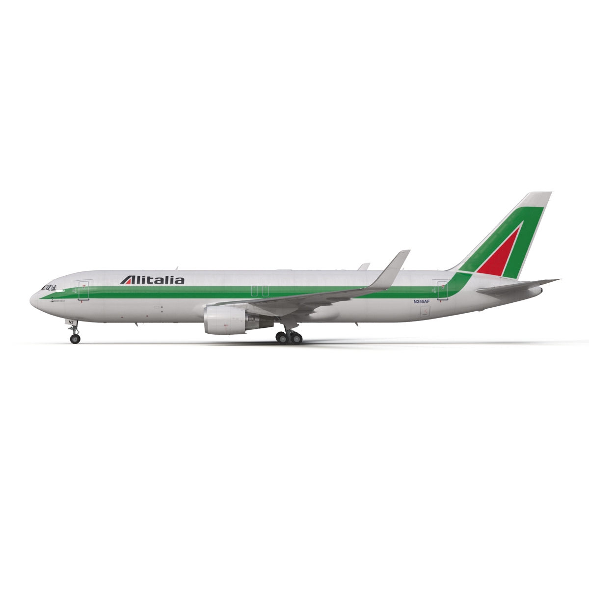 Boeing 767 300F Alitalia 3D model