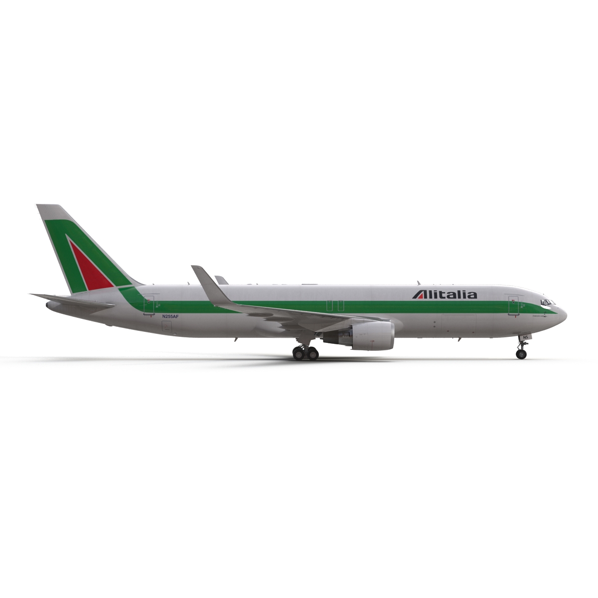 Boeing 767 300F Alitalia 3D model