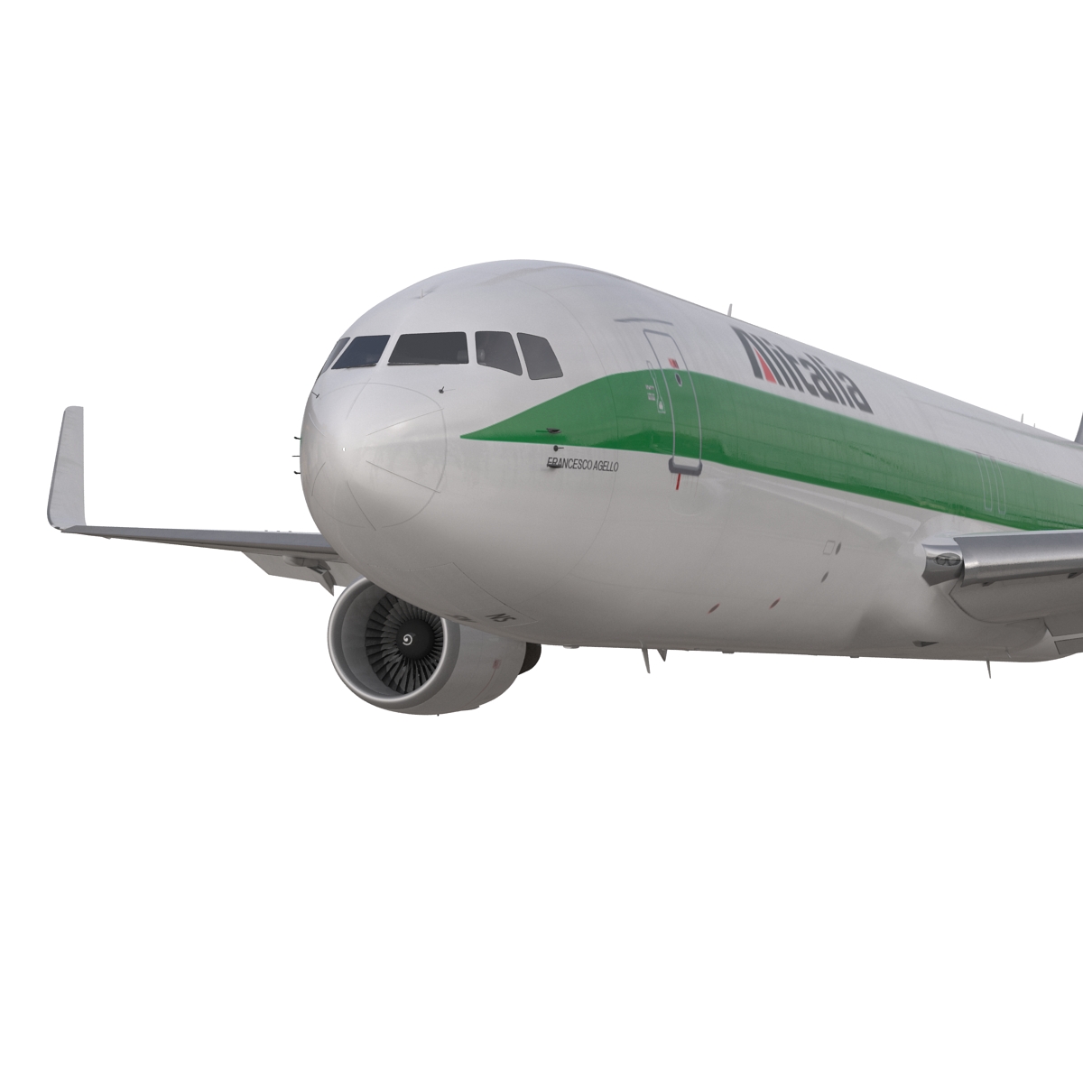 Boeing 767 300F Alitalia 3D model