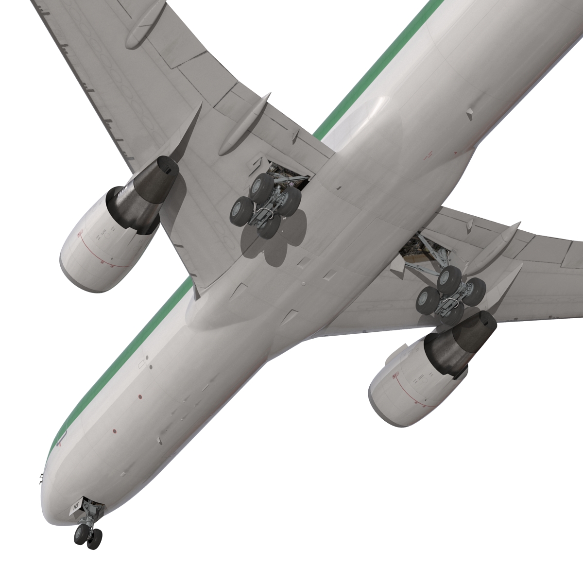 Boeing 767 300F Alitalia 3D model