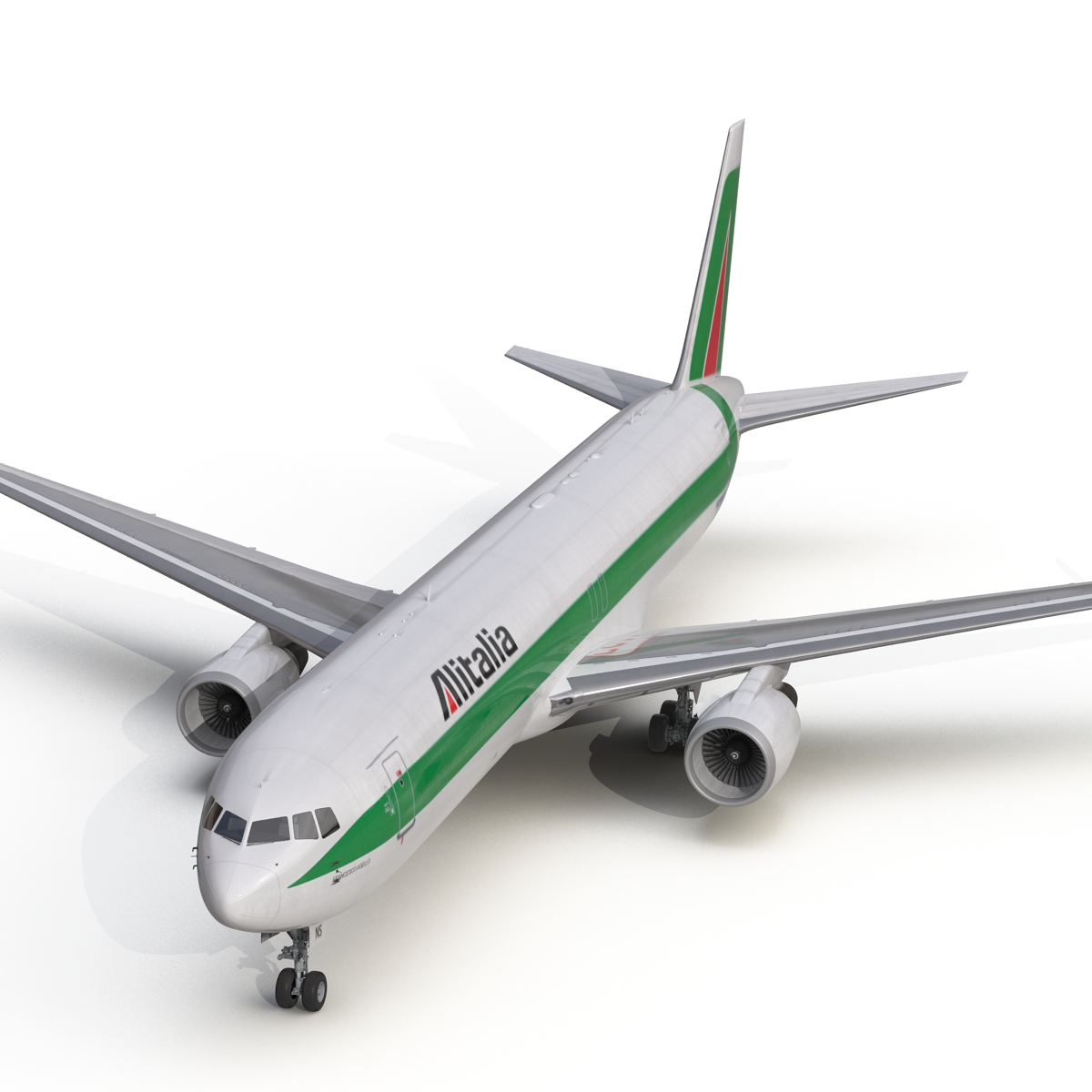 Boeing 767 300F Alitalia 3D model