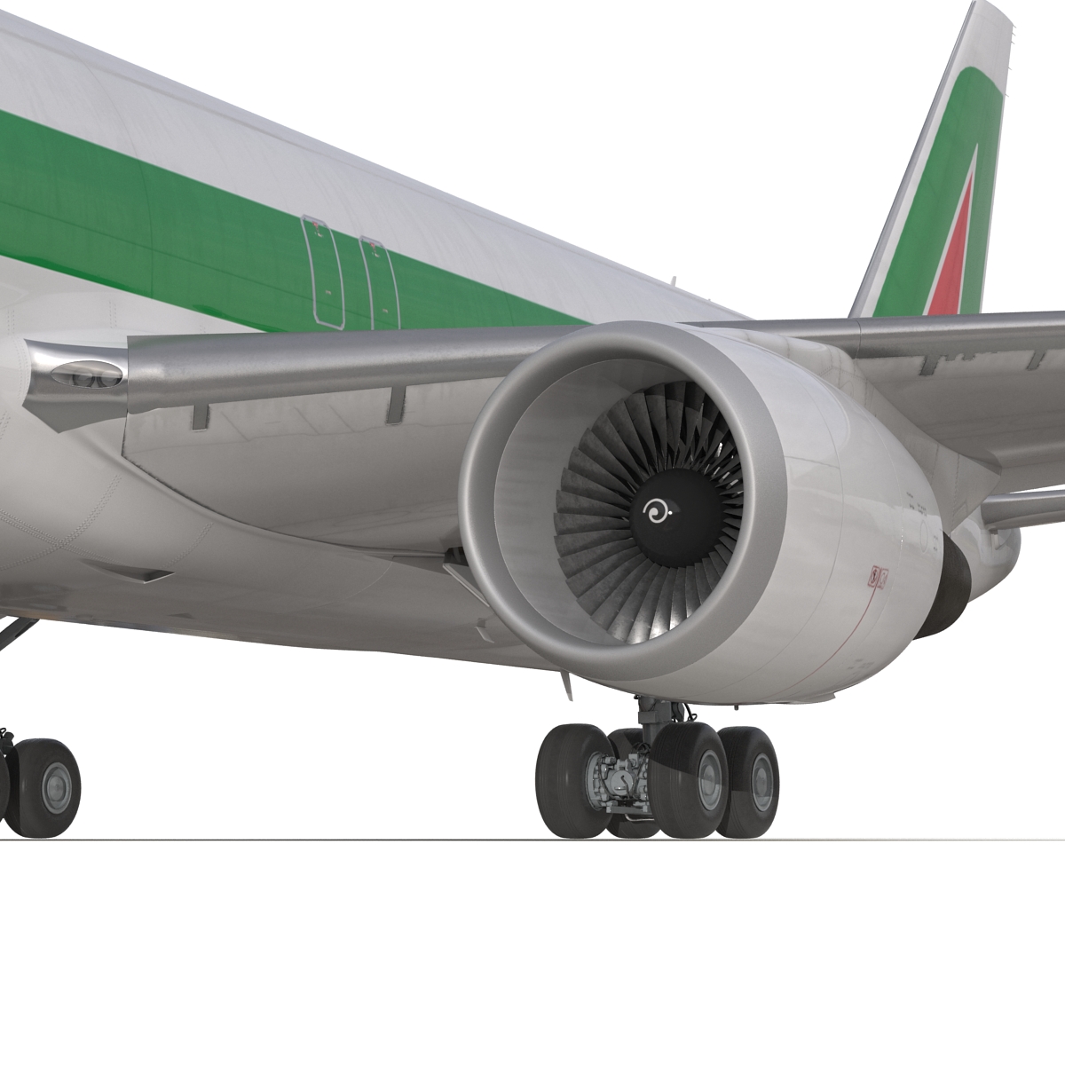 Boeing 767 300F Alitalia 3D model