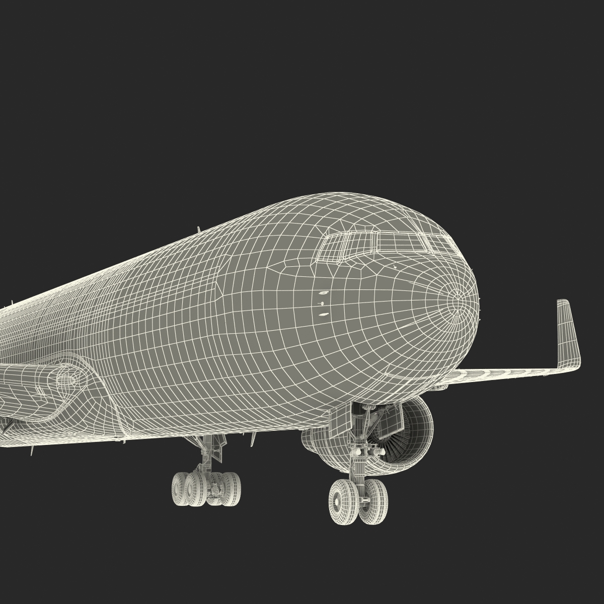 Boeing 767 300F Alitalia 3D model