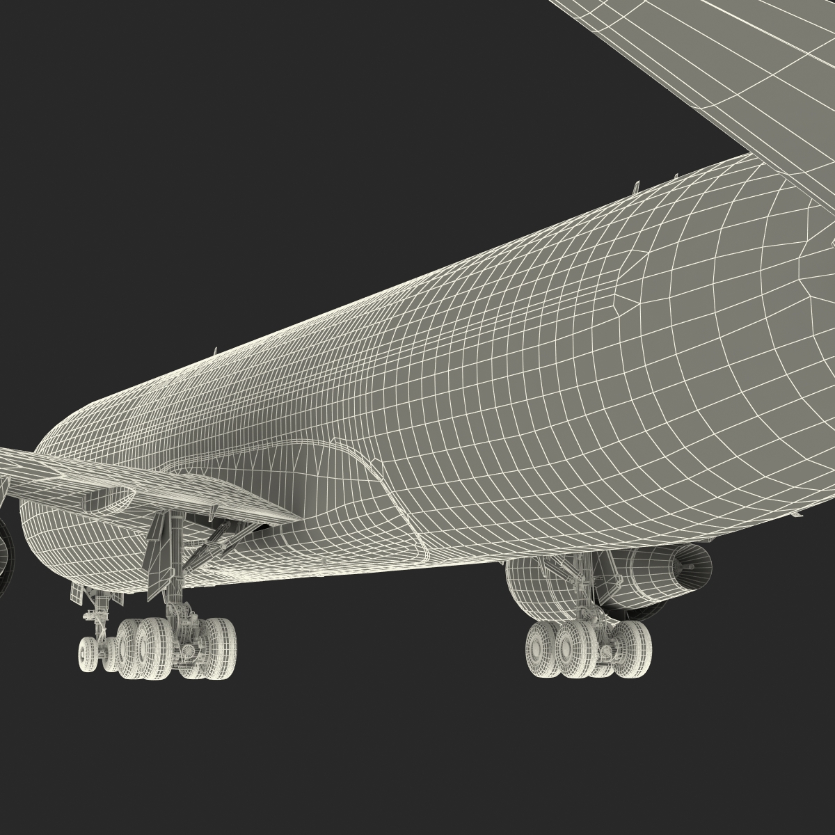 Boeing 767 300F Alitalia 3D model