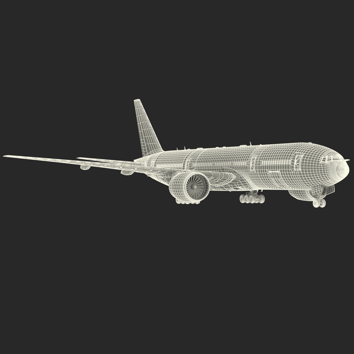 Boeing 777 200 Generic 3D