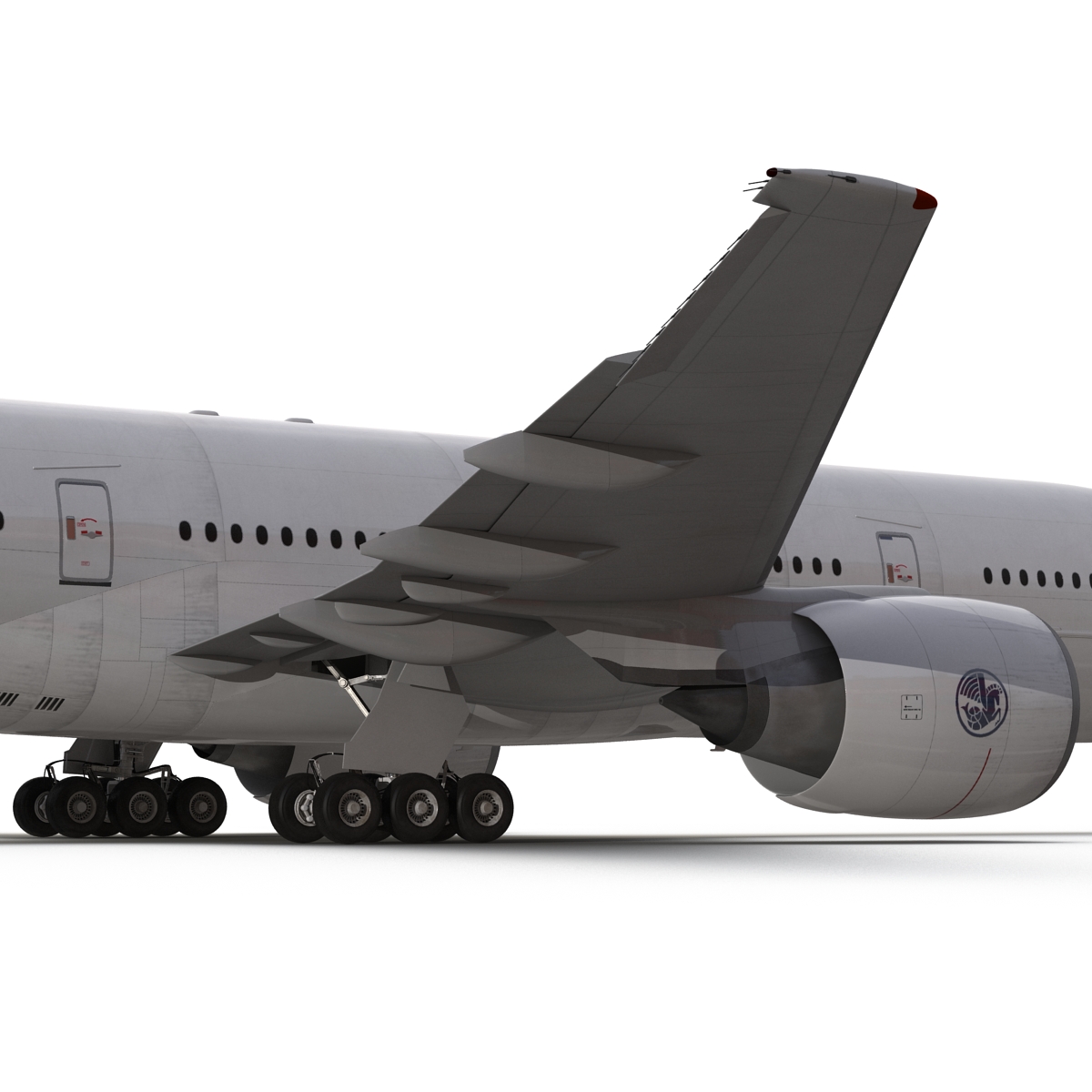 Boeing 777 200 Generic Rigged 3D model