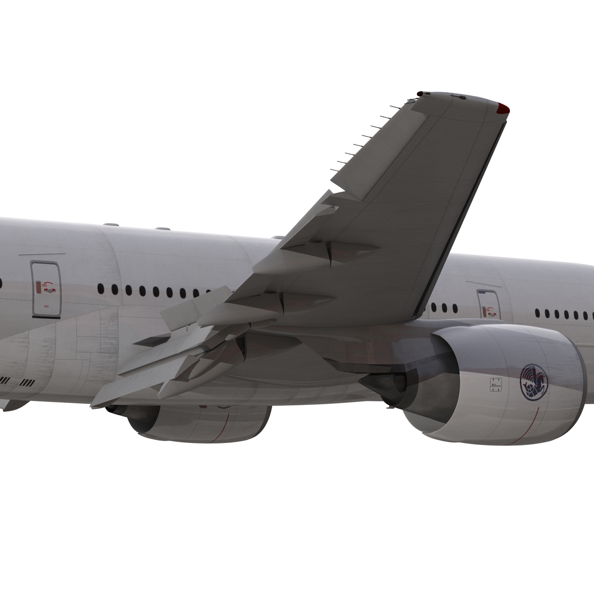 Boeing 777 200 Generic Rigged 3D model